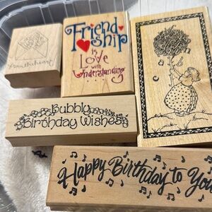 Stampin' Up! Friendship and Birthday Stamps - So many Phrases!!